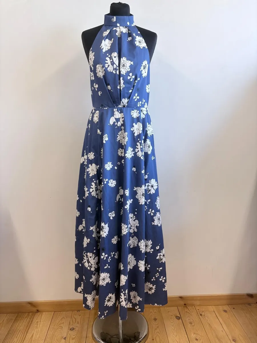 Cotton Flared Dress detail 2