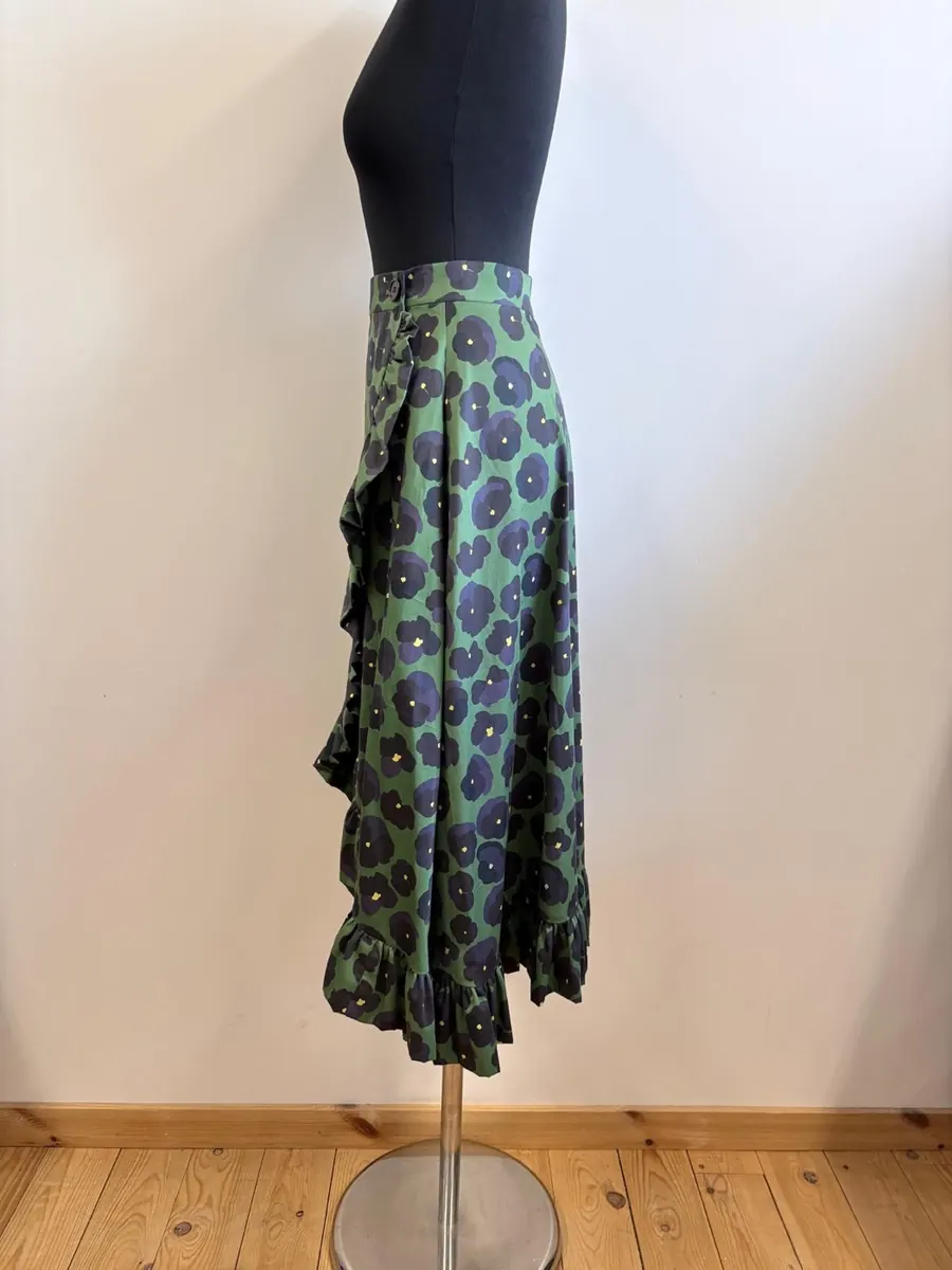 Wrap Ruffle Skirt detail 1