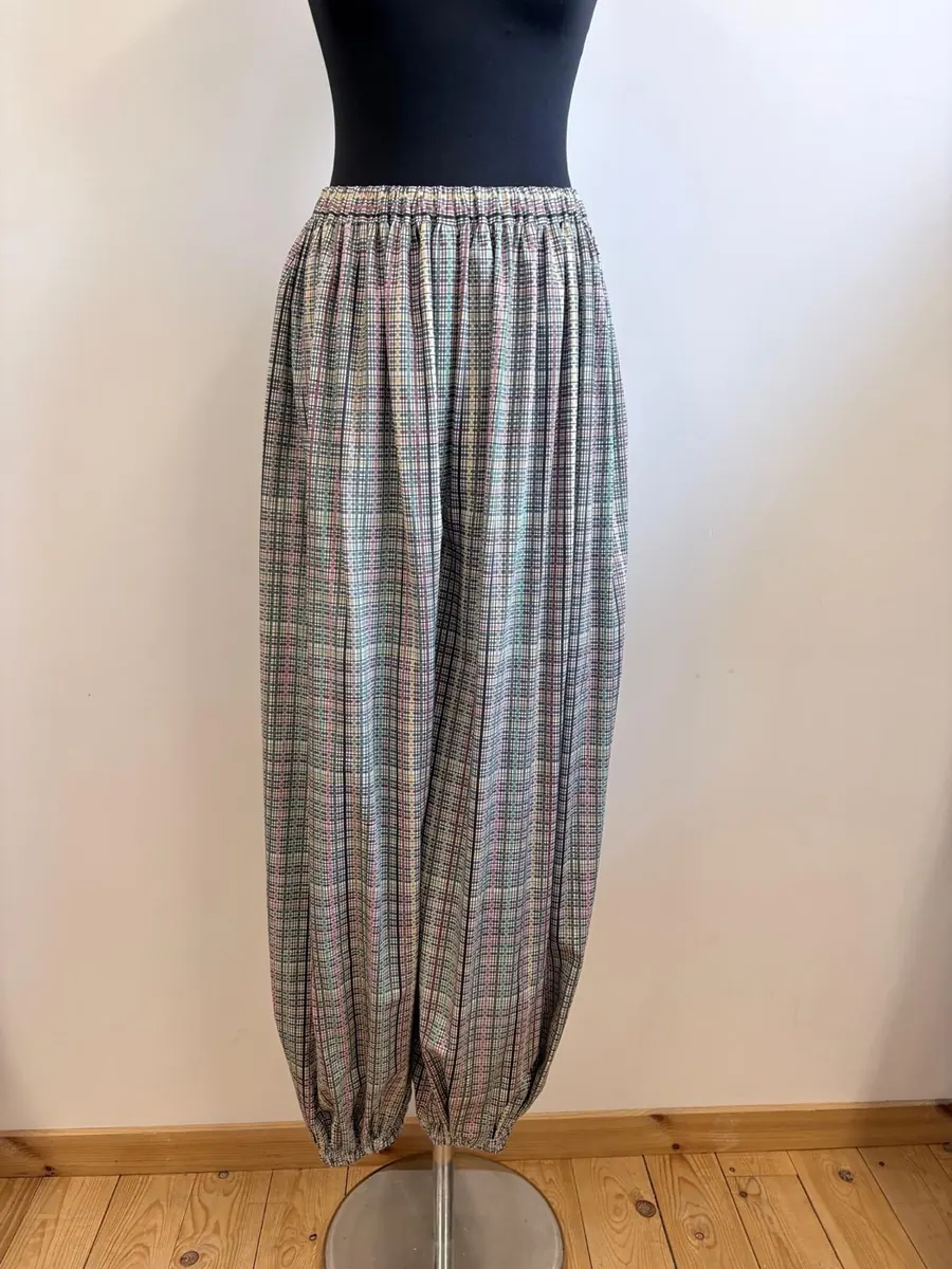 Cuffed Cotton Trousers