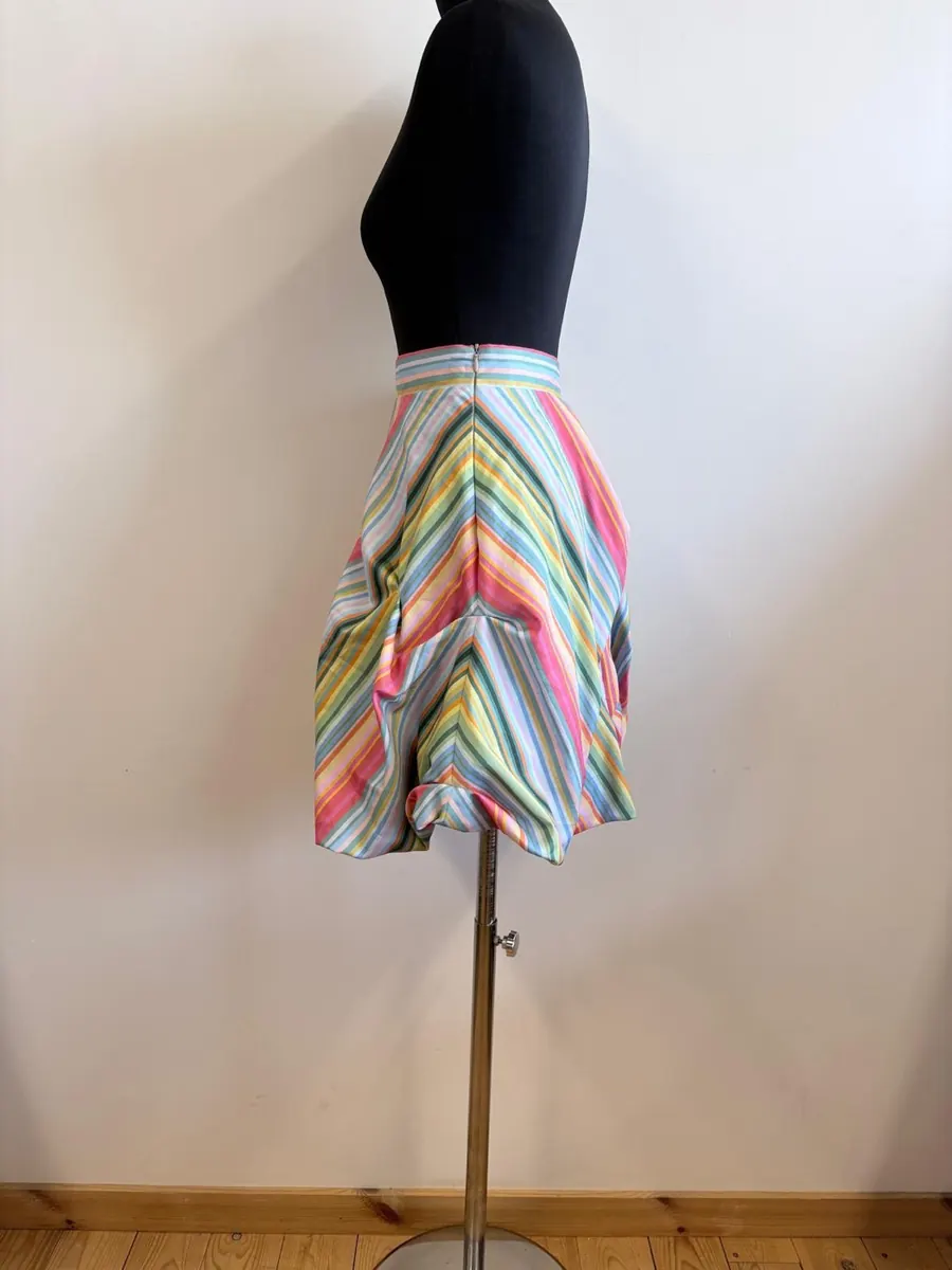 Irregular-Pleat Skirt — view 5