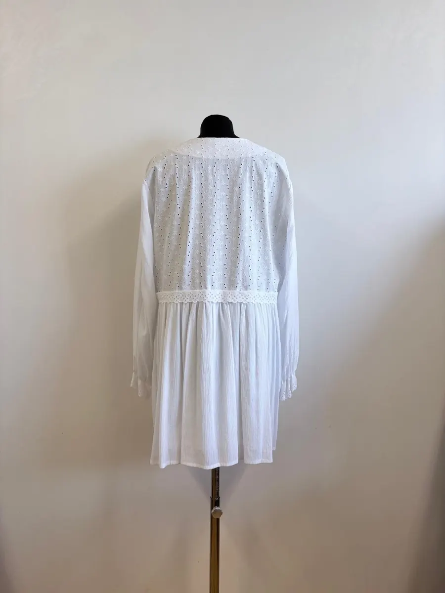 Embroidered Lace Dress detail 2